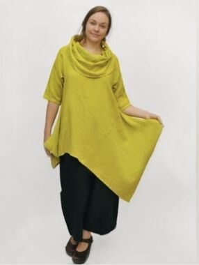 Bryn Walker Mustard Yellow Noma Tunic Size Small But Fits Large